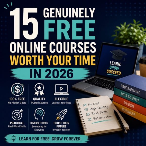 free online courses 2026