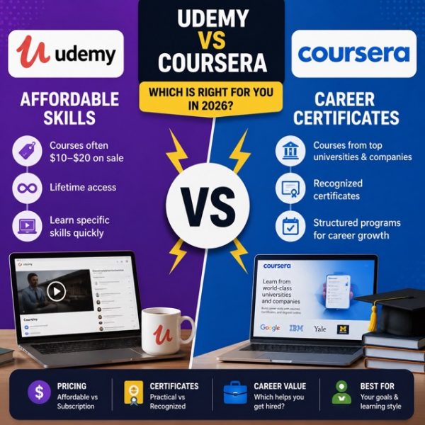 Udemy vs Coursera